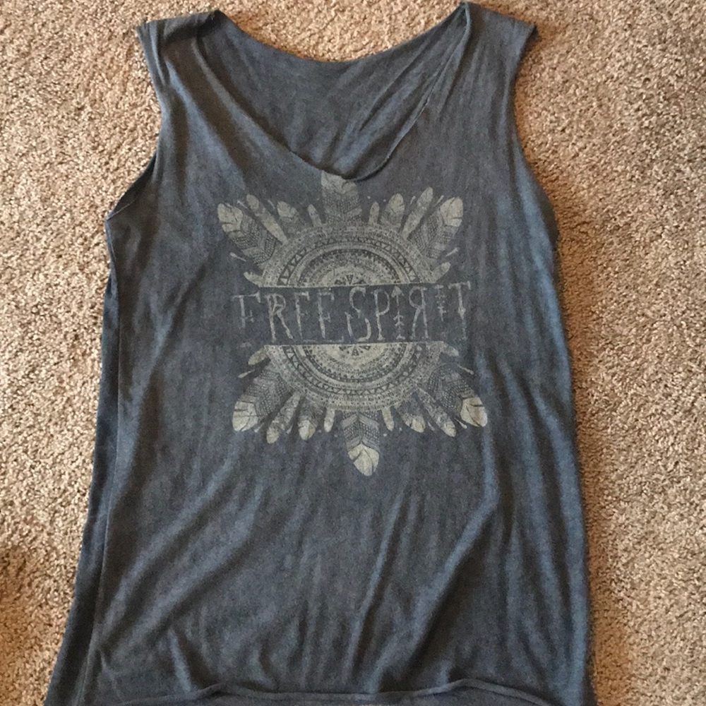 Oversized free spirit Tank